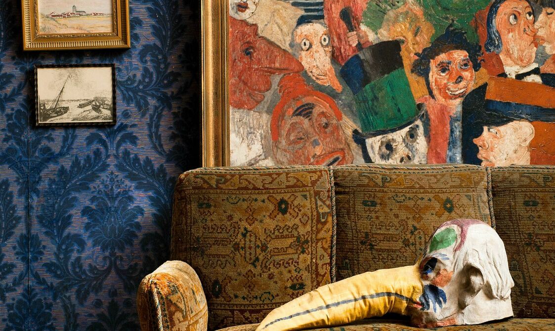 Photo of James Ensor's studio space