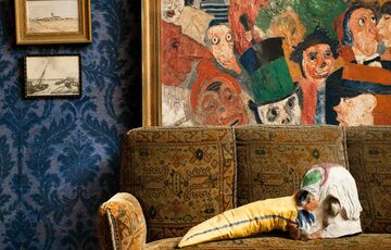 Photo of James Ensor's studio space