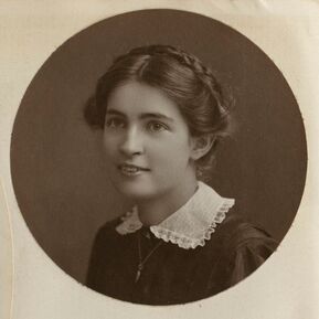 Photograph of Cicely Mary Barker © Frederick Warne Co Ltd 2024