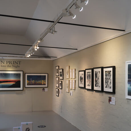 The exhibition Into the Night at Watts Contemporary Gallery