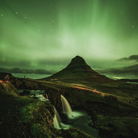 The Northern Lights over Iceland