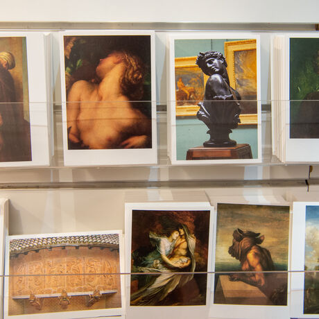 Postcard of G F Watts's art in Shop