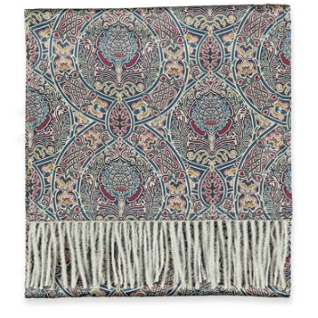 Silk scarf with Liberty print